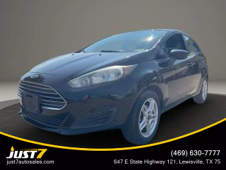 2017 FORD FIESTA HATCHBACK BLACK AUTOMATIC - Just7 Auto Sales, in Lewisville, TX 34.172097607702305, -118.3754893925942