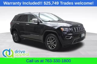 2019 JEEP GRAND CHEROKEE LIMITED SPORT UTILITY 4D