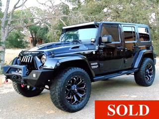 2011 JEEP WRANGLER UNLIMITED SPORT SUV 4D