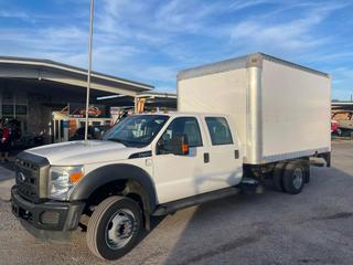 2015 FORD F450 SUPER DUTY CREW CAB & CHASSIS 176" W.B. 4D