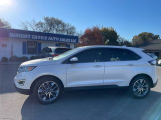 2015 FORD EDGE TITANIUM SPORT UTILITY 4D