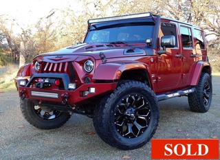 2012 JEEP WRANGLER UNLIMITED SPORT SUV 4D