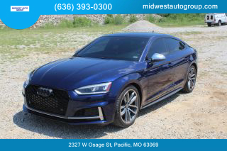 2018 AUDI S5 SEDAN BLUE AUTOMATIC - Midwest Auto Group in Pacific, MO. 38.48644996127009, -90.7730553631217