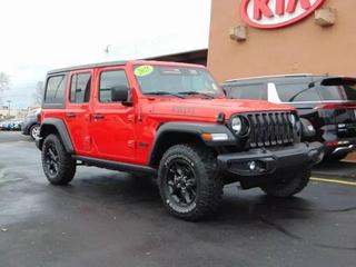2021 JEEP WRANGLER UNLIMITED WILLYS SPORT UTILITY 4D