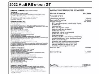 2022 AUDI E-TRON GT RS