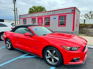 2015 FORD MUSTANG V6 CONVERTIBLE 2D