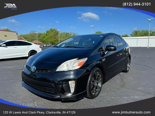 2012 TOYOTA PRIUS HATCHBACK BLACK AUTOMATIC - Jim Butner Auto in Clarksville, IN 38.30782262290089, -85.77529235397657