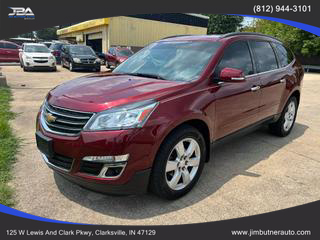 2016 CHEVROLET TRAVERSE SUV MAROON AUTOMATIC - Jim Butner Auto in Clarksville, IN 38.30782262290089, -85.77529235397657
