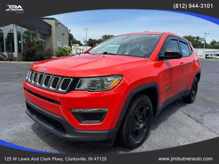 2018 JEEP COMPASS SUV SPITFIRE ORANGE CLEAR COAT AUTOMATIC - Jim Butner Auto in Clarksville, IN 38.30782262290089, -85.77529235397657