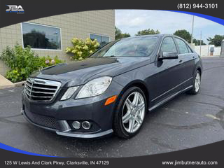 2010 MERCEDES-BENZ E-CLASS SEDAN STEEL GREY METALLIC AUTOMATIC - Jim Butner Auto in Clarksville, IN 38.30782262290089, -85.77529235397657