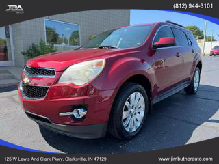 2010 CHEVROLET EQUINOX SUV RED AUTOMATIC - Jim Butner Auto in Clarksville, IN 38.30782262290089, -85.77529235397657