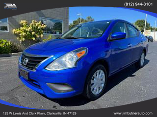 2017 NISSAN VERSA SEDAN GRAPHITE BLUE AUTOMATIC - Jim Butner Auto in Clarksville, IN 38.30782262290089, -85.77529235397657