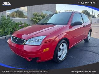 2006 FORD FOCUS HATCHBACK DARK TOREADOR RED METALLIC AUTOMATIC - Jim Butner Auto in Clarksville, IN 38.30782262290089, -85.77529235397657