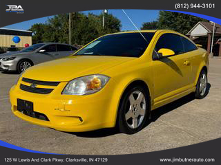 2008 CHEVROLET COBALT COUPE RALLY YELLOW AUTOMATIC - Jim Butner Auto in Clarksville, IN 38.30782262290089, -85.77529235397657