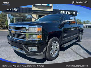 2015 CHEVROLET SILVERADO 1500 CREW CAB PICKUP BLACK AUTOMATIC - Jim Butner Auto in Clarksville, IN 38.30782262290089, -85.77529235397657