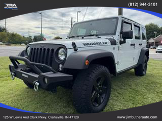 2017 JEEP WRANGLER UNLIMITED SUV BRIGHT WHITE CLEAR COAT AUTOMATIC - Jim Butner Auto in Clarksville, IN 38.30782262290089, -85.77529235397657