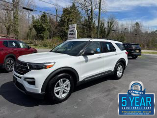 2021 FORD EXPLORER SUV WHITE AUTOMATIC - Eric Johnson Auto Sales, Cherryville, NC, 35.36600, -81.36681