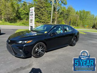 2022 TOYOTA CAMRY SEDAN BLACK AUTOMATIC - Eric Johnson Auto Sales,  Cherryville, NC, 35.36600, -81.36681