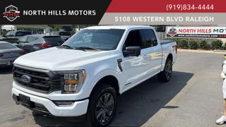 2021 FORD F150 SUPERCREW CAB PICKUP WHITE AUTOMATIC - North Hills Motors, Raleigh, NC, 35.78879, -78.71130