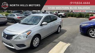 2019 NISSAN VERSA SEDAN SILVER AUTOMATIC - North Hills Motors, Raleigh, NC, 35.78879, -78.71130