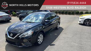 2018 NISSAN SENTRA SEDAN BLACK AUTOMATIC - North Hills Motors, Raleigh, NC, 35.78879, -78.71130