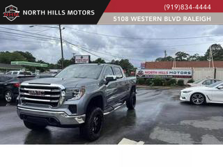 2019 GMC SIERRA 1500 CREW CAB PICKUP GRAY AUTOMATIC - North Hills Motors, Raleigh, NC, 35.78879, -78.71130