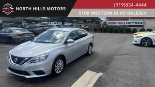 2018 NISSAN SENTRA SEDAN SILVER AUTOMATIC - North Hills Motors, Raleigh, NC, 35.78879, -78.71130