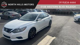 2018 NISSAN ALTIMA SEDAN WHITE AUTOMATIC - North Hills Motors, Raleigh, NC, 35.78879, -78.71130