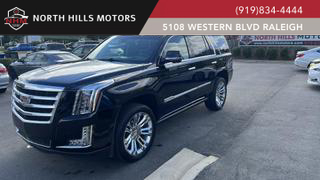 2017 CADILLAC ESCALADE SUV BLACK AUTOMATIC - North Hills Motors, Raleigh, NC, 35.78879, -78.71130