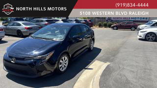 2023 TOYOTA COROLLA SEDAN BLACK AUTOMATIC - North Hills Motors, Raleigh, NC, 35.78879, -78.71130