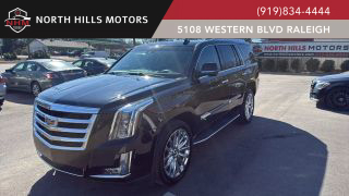 2016 CADILLAC ESCALADE SUV BLACK AUTOMATIC - North Hills Motors, Raleigh, NC, 35.78879, -78.71130