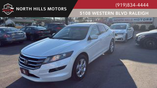 2010 HONDA ACCORD CROSSTOUR SUV WHITE AUTOMATIC - North Hills Motors, Raleigh, NC, 35.78879, -78.71130