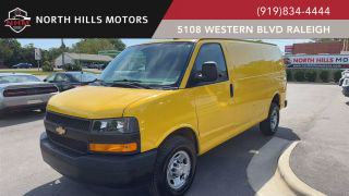2022 CHEVROLET EXPRESS 2500 CARGO CARGO YELLOW AUTOMATIC - North Hills Motors, Raleigh, NC, 35.78879, -78.71130