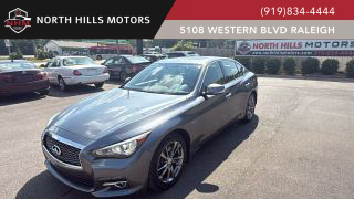 2017 INFINITI Q50 SEDAN GRAY AUTOMATIC - North Hills Motors, Raleigh, NC, 35.78879, -78.71130