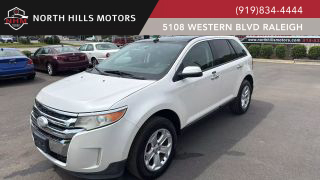2011 FORD EDGE SUV WHITE AUTOMATIC - North Hills Motors, Raleigh, NC, 35.78879, -78.71130