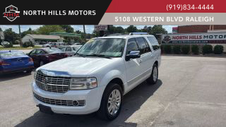 2014 LINCOLN NAVIGATOR SUV WHITE AUTOMATIC - North Hills Motors, Raleigh, NC, 35.78879, -78.71130