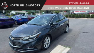 2017 CHEVROLET CRUZE SEDAN GRAY AUTOMATIC - North Hills Motors, Raleigh, NC, 35.78879, -78.71130