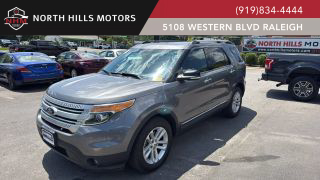 2013 FORD EXPLORER SUV GRAY AUTOMATIC - North Hills Motors, Raleigh, NC, 35.78879, -78.71130