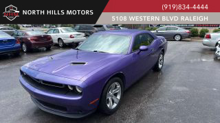 2018 DODGE CHALLENGER COUPE PURPLE AUTOMATIC - North Hills Motors, Raleigh, NC, 35.78879, -78.71130