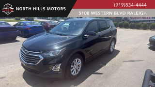 2019 CHEVROLET EQUINOX SUV BLACK AUTOMATIC - North Hills Motors, Raleigh, NC, 35.78879, -78.71130