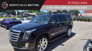2016 CADILLAC ESCALADE SUV BLACK AUTOMATIC - North Hills Motors, Raleigh, NC, 35.78879, -78.71130