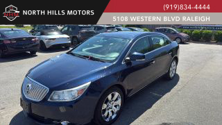2012 BUICK LACROSSE SEDAN BLUE AUTOMATIC - North Hills Motors, Raleigh, NC, 35.78879, -78.71130