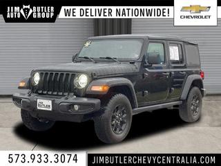 2021 JEEP WRANGLER UNLIMITED WILLYS SPORT UTILITY 4D