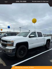 2018 CHEVROLET SILVERADO 1500 CREW CAB PICKUP WHITE - - The Auto Lot