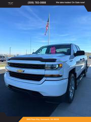 2018 CHEVROLET SILVERADO 1500 DOUBLE CAB PICKUP WHITE - - The Auto Lot