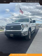 2019 TOYOTA TUNDRA CREWMAX PICKUP WHITE - - The Auto Lot