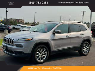 2018 JEEP CHEROKEE SUV SILVER - - The Auto Lot