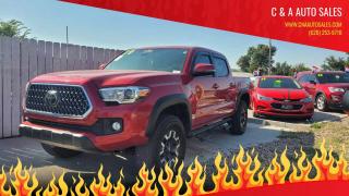2019 TOYOTA TACOMA DOUBLE CAB TRD OFF-ROAD PICKUP 4D 5 FT