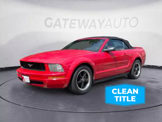 Image of 2007 FORD MUSTANG DELUXE CONVERTIBLE 2D