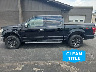 Image of 2016 FORD F150 SUPERCREW CAB LARIAT PICKUP 4D 5 1/2 FT